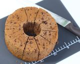板チョコチップ♪　ココアシフォンケーキ作り方22写真