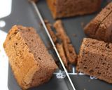 板チョコチップ♪　ココアシフォンケーキ作り方23写真