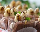 板チョコチップ♪　ココアシフォンケーキ作り方28写真