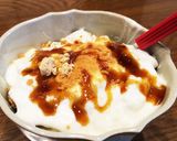 朝食に☆果物とヨーグルトのきな粉黒蜜かけ作り方3写真