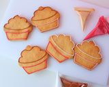 カップケーキの３Dアイシングクッキー作り方5写真
