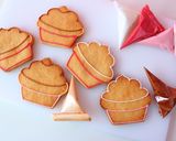 カップケーキの３Dアイシングクッキー作り方6写真