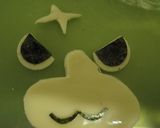 妖怪ウォッチ　フユニャンのキャラ弁作り方3写真