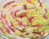 豚ばら肉と白菜のミルフィーユ作り方3写真