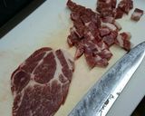 節約簡単濃厚クリーミー豚肩ロースグラタン作り方3写真