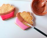 カップケーキの３Dアイシングクッキー作り方9写真
