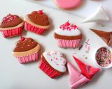 カップケーキの３Dアイシングクッキー作り方13写真