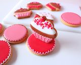 カップケーキの３Dアイシングクッキー作り方16写真