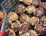蓮根入り 照り焼きハンバーグ！作り方3写真