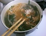 ニラ もやし 挽き肉 ナンプラー スープ作り方5写真