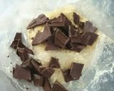 袋で簡単☆スタバ風チョコスコーン作り方3写真