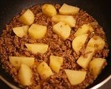 じゃが芋のひき肉てりやき作り方6写真