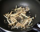 ご飯で簡単☆しめじの和風リゾット☆作り方3写真