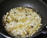 ご飯で簡単☆しめじの和風リゾット☆作り方4写真