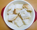 朝食やランチに♪簡単☆パンdeグラタン作り方3写真