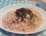 豚こまネギのおろしパスタ作り方4写真