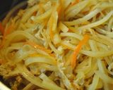 大根の皮de切り干し大根（風）煮物作り方4写真