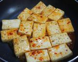 お豆腐のスイートチリソース炒め作り方4写真