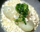 蕪の鶏そぼろあんかけ♪作り方5写真