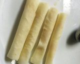 らくちん！春巻きの皮でスティックパイ作り方3写真