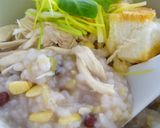■中華粥～揚げ餅入り■作り方4写真