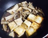 パパッと★節約 焼き豆腐のきのこあんかけ作り方2写真