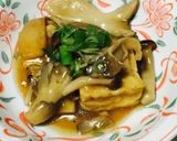 パパッと★節約 焼き豆腐のきのこあんかけ作り方3写真