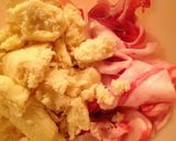 節約＊おからと豚細切れのふわふわステーキ作り方1写真