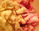 節約＊おからと豚細切れのふわふわステーキ作り方1写真