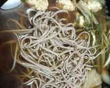 コリコリ鶏つくねとセリのヘルシー鍋作り方4写真