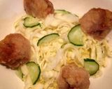 唐揚げサラダ＊スイートチリドレッシング作り方3写真