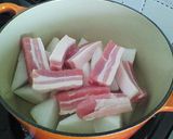 　*大根と豚バラのあっさりｺﾝｿﾒ煮*作り方1写真
