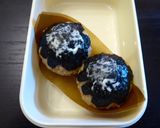 簡単キャラ弁☆たこ焼きおにぎり弁当作り方4写真