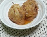 野菜たっぷり巾着煮作り方12写真