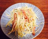 シャキシャキもやし炒め作り方4写真