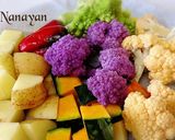 無塩料理☆揚げない野菜の竜田揚げカレー味作り方2写真