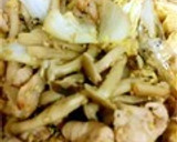 豚肉としめじの生姜醤油ゴマ炒め作り方11写真