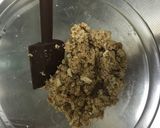 香ばしいナッツのオートミールクッキー作り方2写真