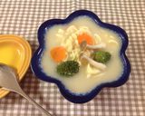 スープジャー＊手抜きマカロニシチュー作り方6写真