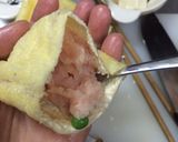 鳥ひき肉の巾着煮（しのだ煮）作り方3写真