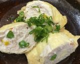 鳥ひき肉の巾着煮（しのだ煮）作り方7写真