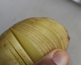 切り込みポテトフライ作り方3写真