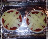 餃子の皮で簡単ピザ♪作り方4写真