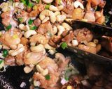 鶏肉とカシューナッツの赤×黒ソース炒め作り方7写真