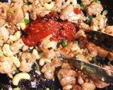 鶏肉とカシューナッツの赤×黒ソース炒め作り方8写真