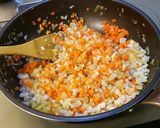 米粉でホタテカレー♪作り方4写真