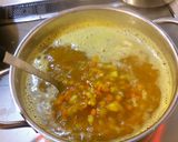 米粉でホタテカレー♪作り方7写真