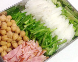 五香粉☆ひよこ豆と大根の中華炒め作り方1写真