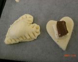 ♡ＬＯＶＥ♡チーズチョコパイ♡作り方3写真
