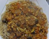 豆腐のお肉で作る昭和４０年代ミートソース作り方16写真
